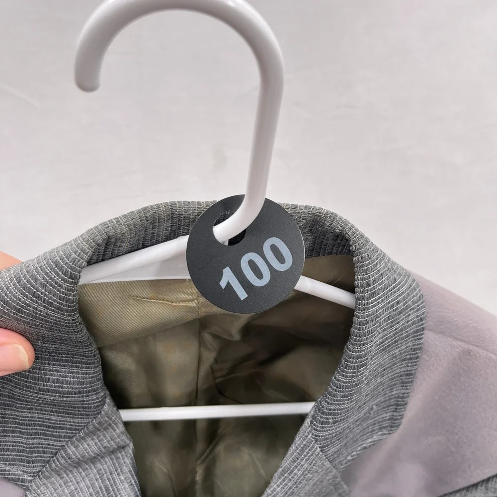 Circle S Blazer Western Sport Coat Yoke Pockets Gray Mens 40R